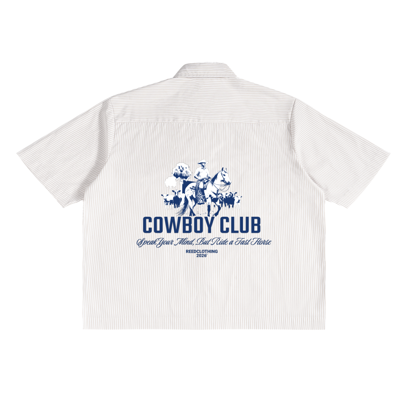 COWBOY CLUB SHIRT BLUE