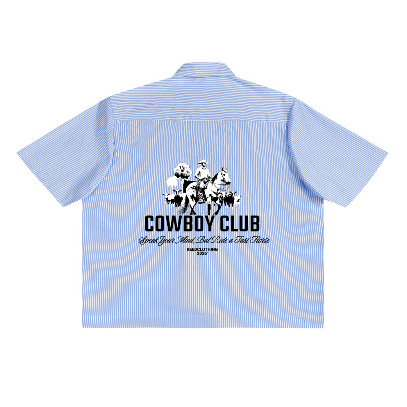 COWBOY CLUB SHIRT BLACK