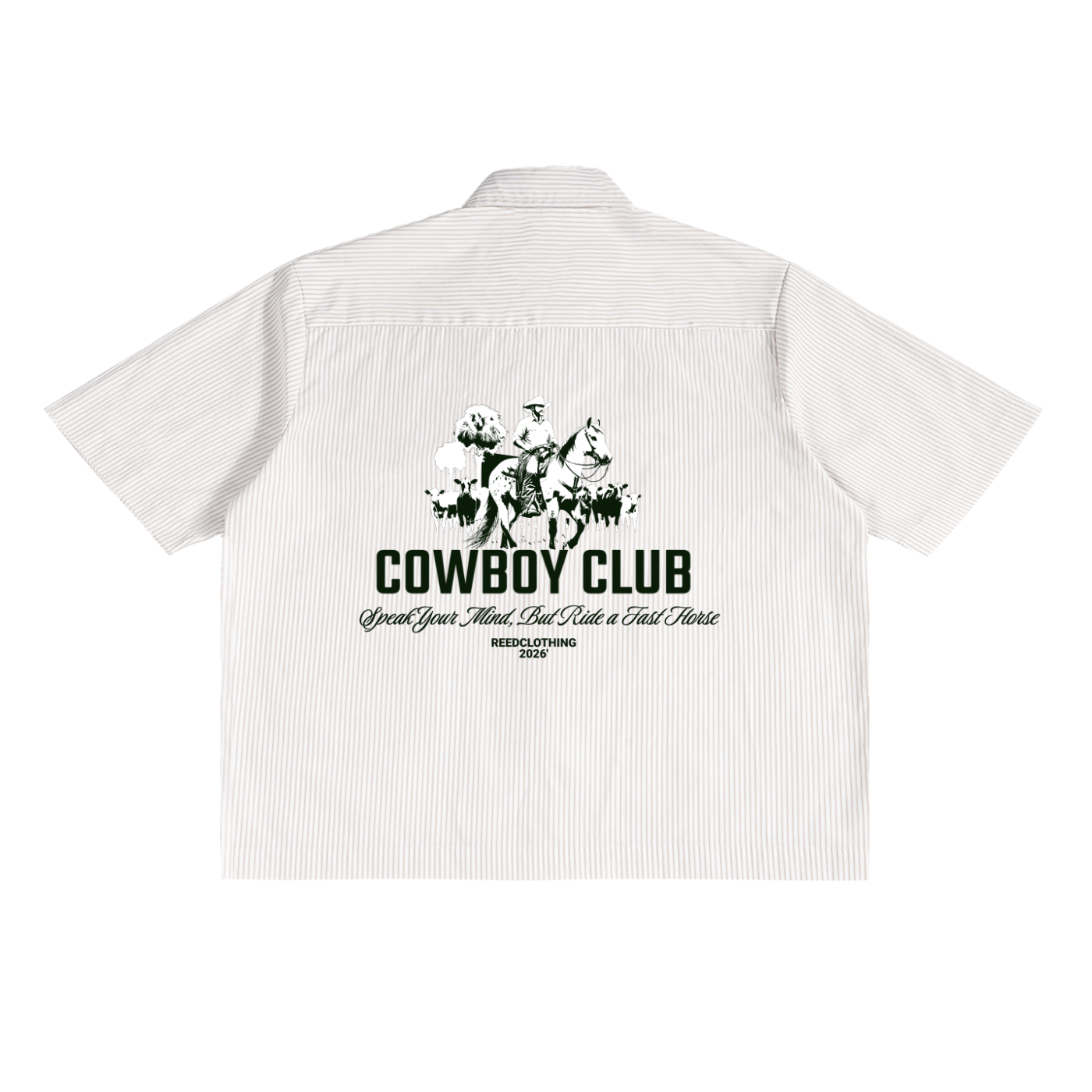 COWBOY CLUB SHIRT GREEN