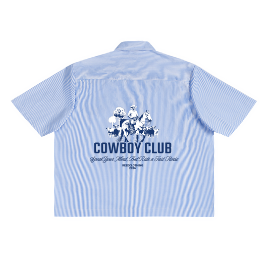COWBOY CLUB SHIRT BLUE